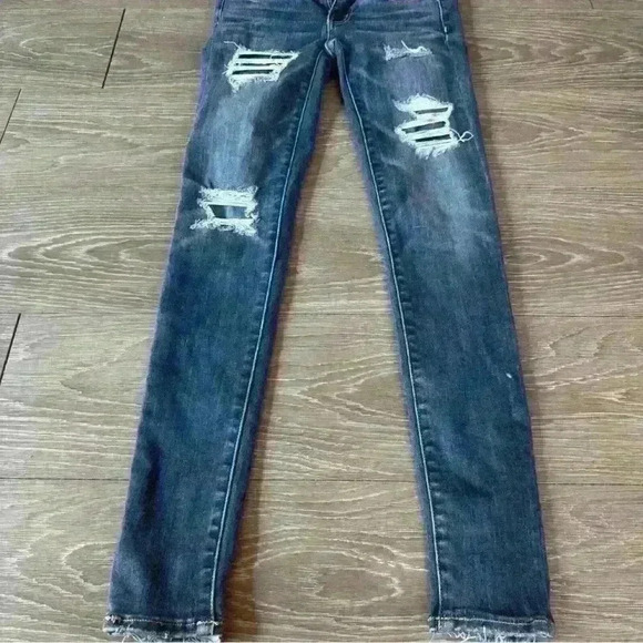 American Eagle High Rise Jegging Super Super Stretch 2R 1048 Like New - Picture 3 of 14